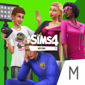 📸 Moschino Photo-Studio 📷  The Sims 4: Moschino Stuff - Speed