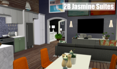 2B Jasmine Suites Main Room